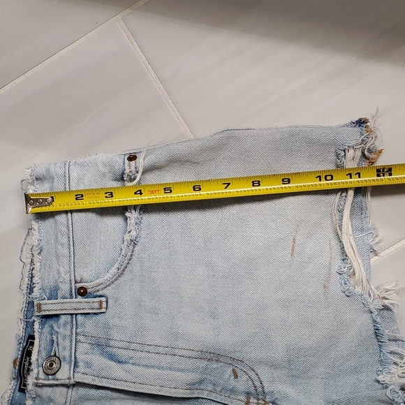 A&F Jean Shorts Annie High Rise Sz 26/2 - Picture 6 of 9